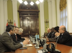 6 January 2017 The Chairman of the Security Services Control Committee and the delegation of the Republic of Botswana